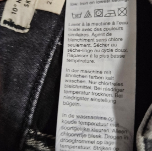 Madewell high rise skinny size 23T - Picture 6 of 10